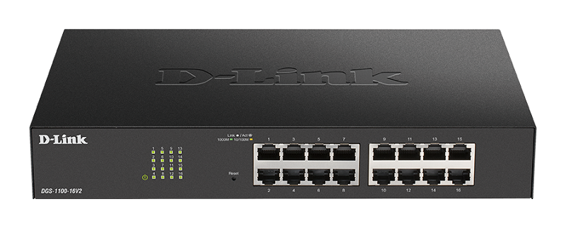 D-Link DGS-1100-05V2/B 5-Port Gigabit Smart Managed Switch